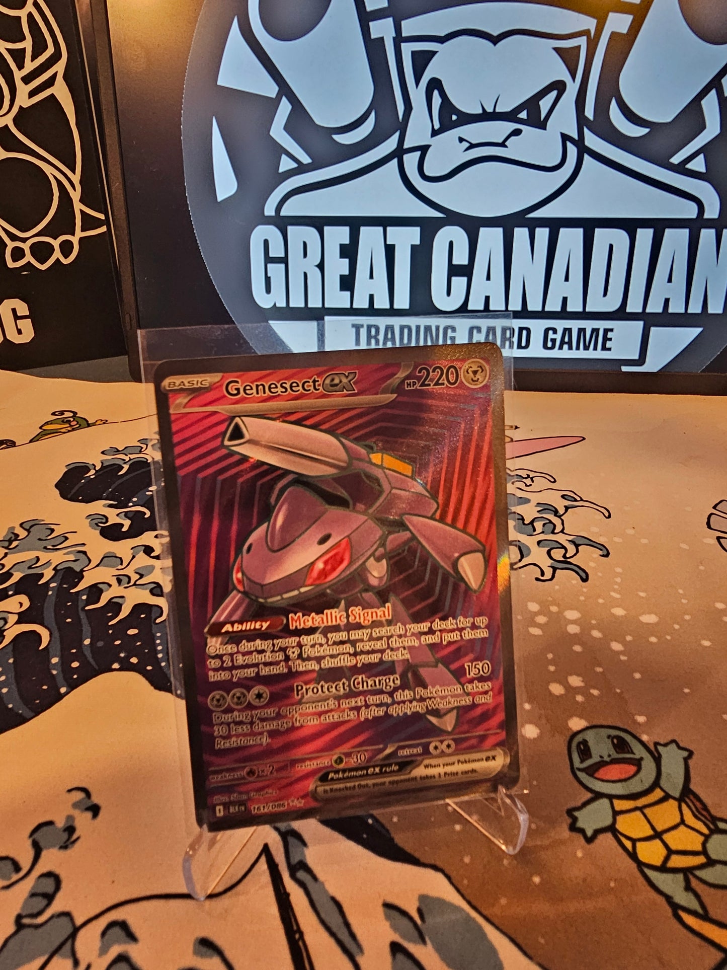 Genesect ex 161/086 BLACKBOLT NM CONDITION