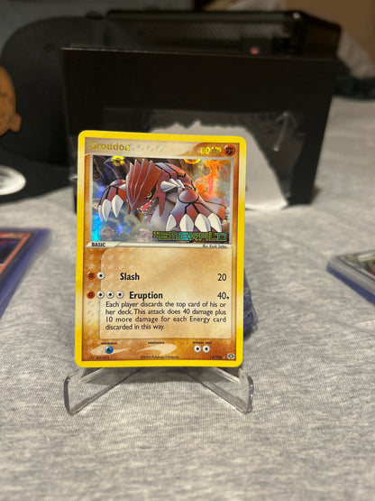 Groudon 14/106 (MP) Stamped