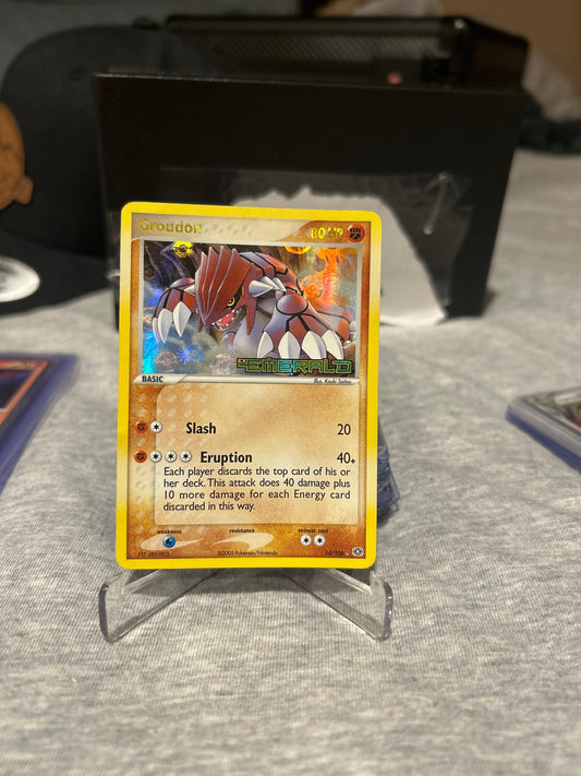 Groudon 14/106 (MP) Stamped